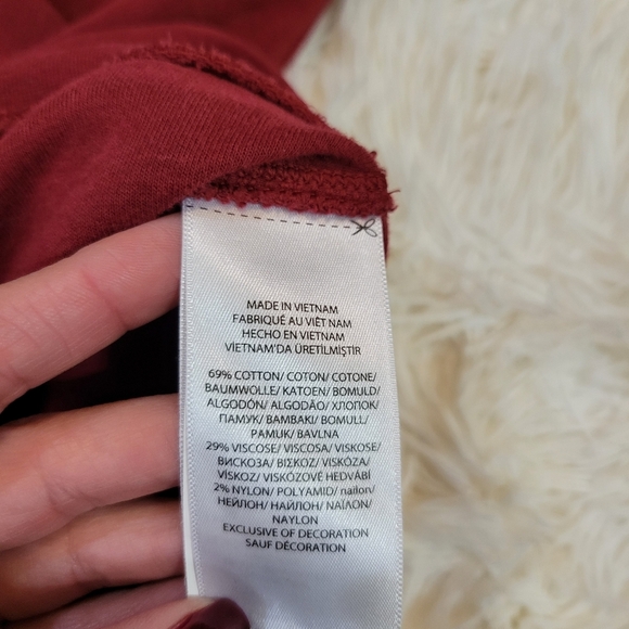 Polo Ralph Lauren Men Red 1/4 Zip Pullover Long Sleeve Sweater size Small - Picture 6 of 7